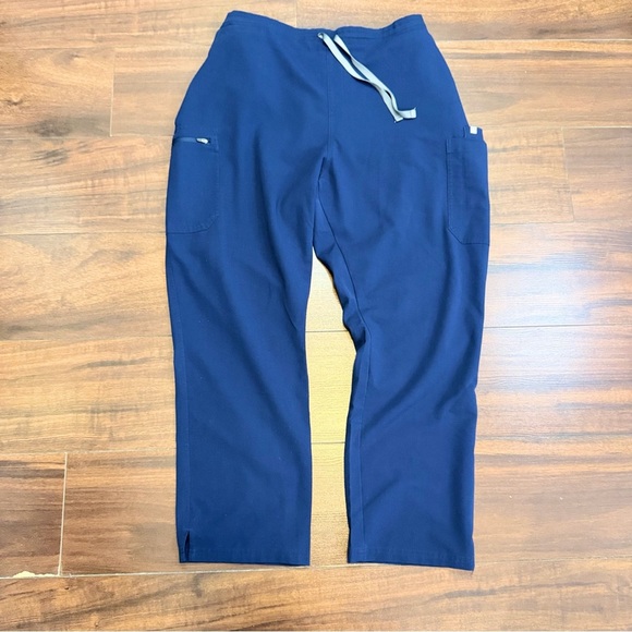 Figs Women's Skinny Pants - Deep Blue - Picture 3 of 7